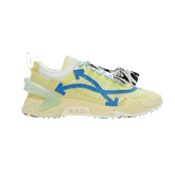 OFF WHITE ODSY-2000 \'Yellow Blue\' Sneakers Size EU42/US9 main image 6